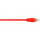 Black Box CAT5e Value Line Patch Cable, Stranded, Red, 4-ft. (1.2-m) - 4 ft Category 5e Network Cable for Network Device - First End: 1 x RJ-45 Male Network - Second End: 1 x RJ-45 Male Network - Patch Cable - Red CAT5EPC-004-RD