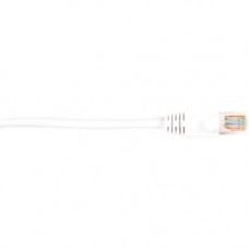 Black Box CAT5e Value Line Patch Cable, Stranded, White, 4-ft. (1.2-m) - 4 ft Category 5e Network Cable for Network Device - First End: 1 x RJ-45 Male Network - Second End: 1 x RJ-45 Male Network - Patch Cable - White CAT5EPC-004-WH