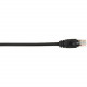 Black Box CAT5e Value Line Patch Cable, Stranded, Black, 5-ft. (1.5-m), 25-Pack - 5 ft Category 5e Network Cable for Network Device - First End: 1 x RJ-45 Male Network - Second End: 1 x RJ-45 Male Network - Patch Cable - Black - 25 Pack - RoHS Compliance 