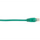 Black Box CAT5e Value Line Patch Cable, Stranded, Green, 5-ft. (1.5-m) - 5 ft Category 5e Network Cable for Network Device - First End: 1 x RJ-45 Male Network - Second End: 1 x RJ-45 Male Network - Patch Cable - Gold Plated Contact - Green - RoHS Complian