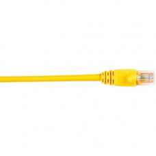 Black Box CAT5e Value Line Patch Cable, Stranded, Yellow, 5-ft. (1.5-m) - 5 ft Category 5e Network Cable for Network Device - First End: 1 x RJ-45 Male Network - Second End: 1 x RJ-45 Male Network - Patch Cable - Yellow - RoHS Compliance CAT5EPC-005-YL