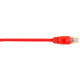 Black Box CAT5e Value Line Patch Cable, Stranded, Red, 6-ft. (1.8-m) - 6 ft Category 5e Network Cable for Network Device - First End: 1 x RJ-45 Male Network - Second End: 1 x RJ-45 Male Network - Patch Cable - Red CAT5EPC-006-RD