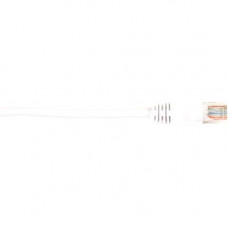 Black Box CAT5e Value Line Patch Cable, Stranded, White, 6-ft. (1.8-m) - 6 ft Category 5e Network Cable for Network Device - First End: 1 x RJ-45 Male Network - Second End: 1 x RJ-45 Male Network - Patch Cable - White CAT5EPC-006-WH