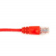 Black Box CAT5e Value Line Patch Cable, Stranded, Red, 15-ft. (4.5-m) - 15 ft Category 5e Network Cable for Network Device - First End: 1 x RJ-45 Male Network - Second End: 1 x RJ-45 Male Network - Patch Cable - 26 AWG - Red - RoHS Compliance CAT5EPC-015-
