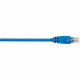Black Box CAT5e Value Line Patch Cable, Stranded, Blue, 10-Ft. (3.0-m), 25-Pack - 10 ft Category 5e Network Cable for Network Device - First End: 1 x RJ-45 Male Network - Second End: 1 x RJ-45 Male Network - Patch Cable - Gold Plated Contact - Blue - RoHS