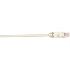 Black Box CAT5e 100-MHz Molded Snagless Patch Cable UTP CM PVC GY 10FT 10PK - 10 ft Category 5e Network Cable for Network Device - First End: 1 x RJ-45 Male Network - Second End: 1 x RJ-45 Male Network - 1 Gbit/s - Patch Cable - Gold-flash Plated Connecto