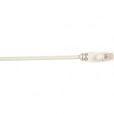 Black Box Connect Cat.5e UTP Patch Network Cable - 2 ft Category 5e Network Cable for Network Device - First End: 1 x RJ-45 Male Network - Second End: 1 x RJ-45 Male Network - 1 Gbit/s - Patch Cable - Gold-flash Plated Connector - CM - 26 AWG - Gray - 10 