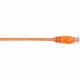 Black Box CAT5e Value Line Patch Cable, Stranded, Orange, 10-Ft. (3.0-m) - 10 ft Category 5e Network Cable for Network Device - First End: 1 x RJ-45 Male Network - Second End: 1 x RJ-45 Male Network - Patch Cable - Orange - RoHS Compliance CAT5EPC-010-OR