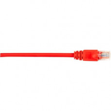 Black Box CAT5e Value Line Patch Cable, Stranded, Red, 10-Ft. (3.0-m) - 10 ft Category 5e Network Cable for Network Device - First End: 1 x RJ-45 Male Network - Second End: 1 x RJ-45 Male Network - Patch Cable - 26 AWG - Red - RoHS Compliance CAT5EPC-010-