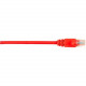 Black Box CAT5e Value Line Patch Cable, Stranded, Red, 10-Ft. (3.0-m) - 10 ft Category 5e Network Cable for Network Device - First End: 1 x RJ-45 Male Network - Second End: 1 x RJ-45 Male Network - Patch Cable - 26 AWG - Red - RoHS Compliance CAT5EPC-010-
