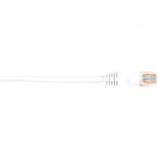 Black Box CAT5e Value Line Patch Cable, Stranded, White, 10-ft. (3.0-m) - 10 ft Category 5e Network Cable for Network Device - First End: 1 x RJ-45 Male Network - Second End: 1 x RJ-45 Male Network - Patch Cable - Gold Plated Contact - White - RoHS Compli