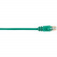 Black Box CAT5e Value Line Patch Cable, Stranded, Green, 15-ft. (4.5-m), 10-Pack - 15 ft Category 5e Network Cable for Network Device - First End: 1 x RJ-45 Male Network - Second End: 1 x RJ-45 Male Network - Patch Cable - Gold Plated Contact - Green - 10