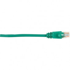 Black Box CAT5e Value Line Patch Cable, Stranded, Green, 15-ft. (4.5-m) - 15 ft Category 5e Network Cable for Network Device - First End: 1 x RJ-45 Male Network - Second End: 1 x RJ-45 Male Network - Patch Cable - Gold Plated Contact - Green - RoHS Compli