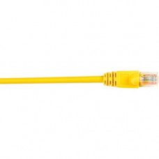 Black Box CAT5e Value Line Patch Cable, Stranded, Yellow, 15-ft. (4.5-m), 5-Pack - 15 ft Category 5e Network Cable for Network Device - First End: 1 x RJ-45 Male Network - Second End: 1 x RJ-45 Male Network - Patch Cable - 26 AWG - Yellow - 5 Pack - RoHS 