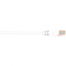 Black Box CAT5e Value Line Patch Cable, Stranded, White, 20-ft. (6.0-m), 25-Pack - 20 ft Category 5e Network Cable for Network Device - First End: 1 x RJ-45 Male Network - Second End: 1 x RJ-45 Male Network - Patch Cable - White - 25 Pack - RoHS Complianc