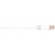 Black Box CAT5e Value Line Patch Cable, Stranded, White, 20-ft. (6.0-m) - 20 ft Category 5e Network Cable for Network Device - First End: 1 x RJ-45 Male Network - Second End: 1 x RJ-45 Male Network - Patch Cable - Gold Plated Contact - White - 1 Pack - Ro