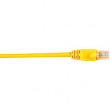 Black Box CAT5e Value Line Patch Cable, Stranded, Yellow, 20-ft. (6.0-m), 25-Pack - 20 ft Category 5e Network Cable for Network Device - First End: 1 x RJ-45 Male Network - Second End: 1 x RJ-45 Male Network - Patch Cable - 26 AWG - Yellow - 25 Pack - RoH