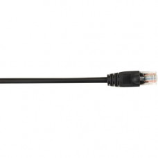 Black Box CAT5e Value Line Patch Cable, Stranded, Black, 25-ft. (7.5-m), 25-Pack - 25 ft Category 5e Network Cable for Network Device - First End: 1 x RJ-45 Male Network - Second End: 1 x RJ-45 Male Network - Patch Cable - Black - 25 Pack - RoHS Complianc