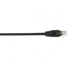 Black Box CAT5e Value Line Patch Cable, Stranded, Black, 25-ft. (7.5-m) - 25 ft Category 5e Network Cable for Network Device - First End: 1 x RJ-45 Male Network - Second End: 1 x RJ-45 Male Network - Patch Cable - Gold Plated Contact - Black - 1 Pack - Ro