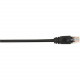 Black Box CAT5e Value Line Patch Cable, Stranded, Black, 25-ft. (7.5-m) - 25 ft Category 5e Network Cable for Network Device - First End: 1 x RJ-45 Male Network - Second End: 1 x RJ-45 Male Network - Patch Cable - Gold Plated Contact - Black - 1 Pack - Ro
