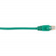 Black Box CAT5e Value Line Patch Cable, Stranded, Green, 25-ft. (7.5-m), 5-Pack - 25 ft Category 5e Network Cable for Network Device - First End: 1 x RJ-45 Male Network - Second End: 1 x RJ-45 Male Network - Patch Cable - Gold Plated Contact - Green - 5 P