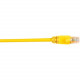 Black Box CAT5e Value Line Patch Cable, Stranded, Yellow, 25-ft. (7.5-m), 10-Pack - 25 ft Category 5e Network Cable for Network Device - First End: 1 x RJ-45 Male Network - Second End: 1 x RJ-45 Male Network - Patch Cable - 26 AWG - Yellow - 10 Pack - RoH