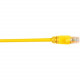 Black Box CAT5e Value Line Patch Cable, Stranded, Yellow, 25-ft. (7.5-m), 10-Pack - 25 ft Category 5e Network Cable for Network Device - First End: 1 x RJ-45 Male Network - Second End: 1 x RJ-45 Male Network - Patch Cable - 26 AWG - Yellow - 10 Pack - RoH