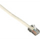 Black Box Cat.5e UTP Patch Network Cable - 15 ft Category 5e Network Cable for Network Device - First End: 1 x RJ-45 Male Network - Second End: 1 x RJ-45 Male Network - Patch Cable - Gold-flash Plated Contact - White CAT5EPC-B-015-WH