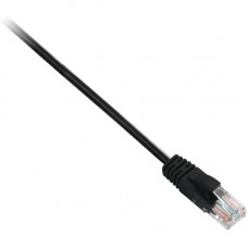 V7 Black Cat5e Unshielded (UTP) Cable RJ45 Male to RJ45 Male 0.3m 1ft - 11.81" Category 5e Network Cable for Network Device, Modem, Router, Computer, Hub, Patch Panel - First End: 1 x RJ-45 Male Network - Second End: 1 x RJ-45 Male Network - 128 MB/s