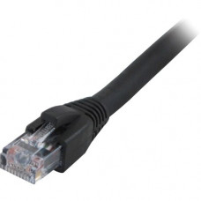 Comprehensive Pro AV/IT CAT6 Heavy Duty Snagless Patch Cable - Black 7ft - Category 6 for Network Device - Patch Cable - 7 ft - 1 x RJ-45 Male Network - 1 x RJ-45 Male Network - Black - RoHS Compliance CAT6-7PROBLK