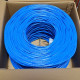 Premiertek Cat6 Bulk Cable 1000ft (Blue) - 1000 ft Category 6 Network Cable for Network Device - Bare Wire - Bare Wire - 1 Gbit/s - 23 AWG - Blue CAT6-CCA-1KFT-BL