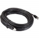 Black Box GigaTrue Cat.6a F/UTP Patch Network Cable - 35 ft Category 6a Network Cable for Network Device, Patch Panel - First End: 1 x RJ-45 Male Network - Second End: 1 x RJ-45 Male Network - 10 Gbit/s - Patch Cable - Shielding - Gold Plated Contact - 26