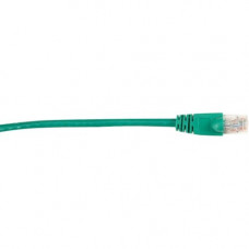 Black Box CAT6 Value Line Patch Cable, Stranded, Green, 1-ft. (0.3-m) - 1 ft Category 6 Network Cable for Network Device - First End: 1 x RJ-45 Male Network - Second End: 1 x RJ-45 Male Network - Patch Cable - Gold Plated Contact - Green - RoHS Compliance