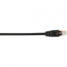 Black Box CAT6 Value Line Patch Cable, Stranded, Black, 2-ft. (0.6-m) - 2 ft Category 6 Network Cable for Network Device - First End: 1 x RJ-45 Male Network - Second End: 1 x RJ-45 Male Network - Patch Cable - Black - 25 Pack CAT6PC-002-BK