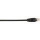 Black Box CAT6 Value Line Patch Cable, Stranded, Black, 2-ft. (0.6-m) - 2 ft Category 6 Network Cable for Network Device - First End: 1 x RJ-45 Male Network - Second End: 1 x RJ-45 Male Network - Patch Cable - Black - 25 Pack CAT6PC-002-BK