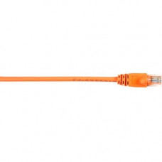 Black Box CAT6 Value Line Patch Cable, Stranded, Orange, 2-ft. (0.6-m) - 2 ft Category 6 Network Cable for Network Device - First End: 1 x RJ-45 Male Network - Second End: 1 x RJ-45 Male Network - Patch Cable - Orange CAT6PC-002-OR