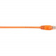 Black Box CAT6 Value Line Patch Cable, Stranded, Orange, 2-ft. (0.6-m) - 2 ft Category 6 Network Cable for Network Device - First End: 1 x RJ-45 Male Network - Second End: 1 x RJ-45 Male Network - Patch Cable - Orange CAT6PC-002-OR