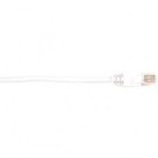 Black Box CAT6 Value Line Patch Cable, Stranded, White, 2-ft. (0.6-m), 25-Pack - 2 ft Category 6 Network Cable for Network Device - First End: 1 x RJ-45 Male Network - Second End: 1 x RJ-45 Male Network - Patch Cable - Gold Plated Contact - White - 25 Pac