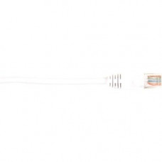 Black Box CAT6 Value Line Patch Cable, Stranded, White, 2-ft. (0.6-m) - 2 ft Category 6 Network Cable for Network Device - First End: 1 x RJ-45 Male Network - Second End: 1 x RJ-45 Male Network - Patch Cable - White CAT6PC-002-WH