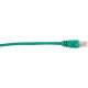 Black Box CAT6 Value Line Patch Cable, Stranded, Green, 3-ft. (0.9-m) - 3 ft Category 6 Network Cable for Network Device - First End: 1 x RJ-45 Male Network - Second End: 1 x RJ-45 Male Network - Patch Cable - Gold Plated Contact - Green - 1 Pack - RoHS C