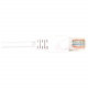 Black Box CAT6 Value Line Patch Cable, Stranded, White, 3-ft. (0.9-m), 10-Pack - 3 ft Category 6 Network Cable for Network Device - First End: 1 x RJ-45 Male Network - Second End: 1 x RJ-45 Male Network - Patch Cable - Gold Plated Contact - White - 10 Pac
