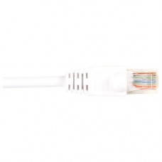 Black Box CAT6 Value Line Patch Cable, Stranded, White, 3-ft. (0.9-m) - 3 ft Category 6 Network Cable for Network Device - First End: 1 x RJ-45 Male Network - Second End: 1 x RJ-45 Male Network - Patch Cable - Gold Plated Contact - White - 1 Pack - RoHS C