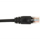 Black Box CAT6 Value Line Patch Cable, Stranded, Black, 6-ft. (1.8-m) - 6 ft Category 6 Network Cable for Network Device - First End: 1 x RJ-45 Male Network - Second End: 1 x RJ-45 Male Network - Patch Cable - Black - TAA Compliance CAT6PC-006-BK