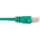Black Box CAT6 Value Line Patch Cable, Stranded, Green, 6-ft. (1.8-m) - 6 ft Category 6 Network Cable for Network Device - First End: 1 x RJ-45 Male Network - Second End: 1 x RJ-45 Male Network - Patch Cable - Green - 25 Pack CAT6PC-006-GN