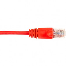 Black Box CAT6 Value Line Patch Cable, Stranded, Red, 6-ft. (1.8-m) - 6 ft Category 6 Network Cable for Network Device - First End: 1 x RJ-45 Male Network - Second End: 1 x RJ-45 Male Network - Patch Cable - Red CAT6PC-006-RD