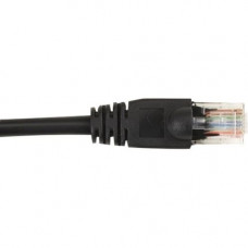 Black Box CAT6 Value Line Patch Cable, Stranded, Black, 10-ft. (3.0-m), 10-Pack - 10 ft Category 6 Network Cable for Network Device - First End: 1 x RJ-45 Male Network - Second End: 1 x RJ-45 Male Network - Patch Cable - Gold Plated Contact - Black - 10 P