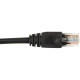 Black Box CAT6 Value Line Patch Cable, Stranded, Black, 10-ft. (3.0-m), 10-Pack - 10 ft Category 6 Network Cable for Network Device - First End: 1 x RJ-45 Male Network - Second End: 1 x RJ-45 Male Network - Patch Cable - Gold Plated Contact - Black - 10 P