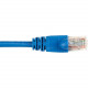 Black Box CAT6 Value Line Patch Cable, Stranded, Blue, 10-ft. (3.0-m) - 10 ft Category 6 Network Cable for Network Device - First End: 1 x RJ-45 Male Network - Second End: 1 x RJ-45 Male Network - Patch Cable - Gold Plated Contact - Blue - RoHS, TAA Compl