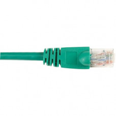 Black Box CAT6 Value Line Patch Cable, Stranded, Green, 5-ft. (1.5-m), 10-Pack - 5 ft Category 6 Network Cable for Network Device - First End: 1 x RJ-45 Male Network - Second End: 1 x RJ-45 Male Network - Patch Cable - Gold Plated Contact - Green - 10 Pac