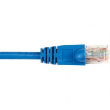 Black Box CAT6 Value Line Patch Cable, Stranded, Blue, 15-ft. (4.5-m), 5-Pack - 15 ft Category 6 Network Cable for Network Device - First End: 1 x RJ-45 Male Network - Second End: 1 x RJ-45 Male Network - Patch Cable - Gold Plated Contact - Blue - 5 Pack 